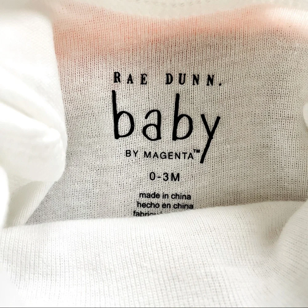 Rae Dunn Pumpkin Spice Baby 3-Piece Set - Orange